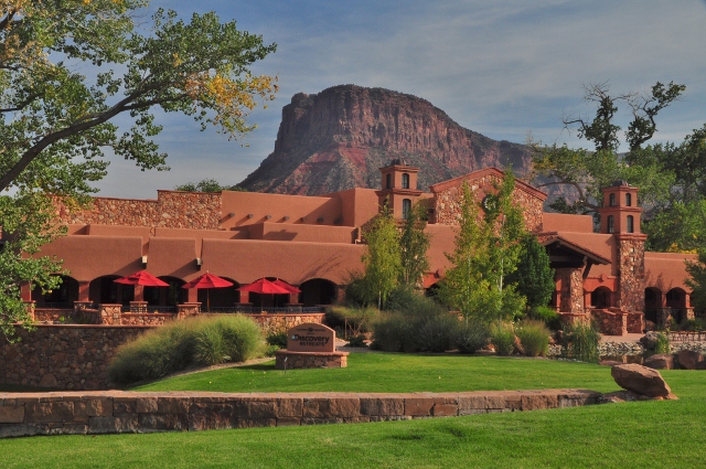 the resort grounds